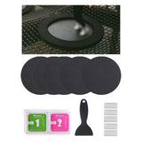 Maxbell Strong Trampoline Repair Patches Fixing Hole Cover Durable Tape 4"x 4" 5 PCS