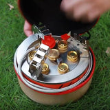 Maxbell 17800W Camping Gas Stove Windproof Stove Burner for Cooking Fishing Outdoor
