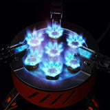 Maxbell 17800W Camping Gas Stove Windproof Stove Burner for Cooking Fishing Outdoor
