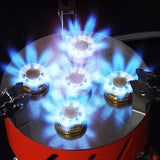 Maxbell 15800W Portable Gas Camping Stove Stove Burner for Picnic Cooking Hiking