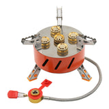 Maxbell 15800W Portable Gas Camping Stove Stove Burner for Picnic Cooking Hiking