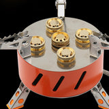 Maxbell 15800W Portable Gas Camping Stove Stove Burner for Picnic Cooking Hiking