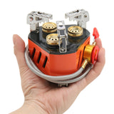 Maxbell Camping Stove Outdoor Gas Burner Camp Stove for Backpacking Picnic Cooking