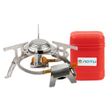 Maxbell Portable Camping Gas Stove Mini Cooker Gear for Fishing Cooking Camping