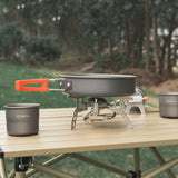 Maxbell Portable Camping Gas Stove Mini Cooker Gear for Fishing Cooking Camping