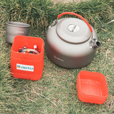 Maxbell Portable Camping Gas Stove Mini Cooker Gear for Fishing Cooking Camping
