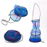 Maxbell 3-Layer Fishing Basket Mesh Cage for Crayfish Keeping Accessories Tool