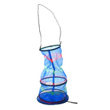Maxbell 3-Layer Fishing Basket Mesh Cage for Crayfish Keeping Accessories Tool
