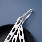 Maxbell Reusable Travel Utensils Set Spoon Fork Flatware for Camping Picnic Hiking