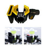 Maxbell Bicycle Water Bottle Cage Phone Holder Bracket for MTB Mountain Road Bikes Yellow