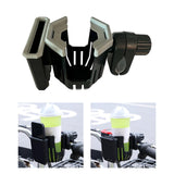Maxbell Bicycle Water Bottle Cage Phone Holder Bracket for MTB Mountain Road Bikes Gray
