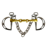 Maxbell Horse Bit Copper Mouth Cheek Horse Bridle Horse Chewing