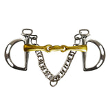 Maxbell Horse Bit Copper Mouth Cheek Horse Bridle Horse Chewing