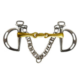 Maxbell Horse Bit Copper Mouth Cheek Horse Bridle Horse Chewing