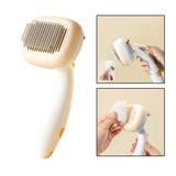 Maxbell Pet Hair Remover Cat Comb Dog Grooming Rabbit Kitty Massage Cleaning Brush Yellow