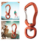 Maxbell 360° Rotating Swivel Carabiner Clip for Hammock Hanging Camping Dog Leash