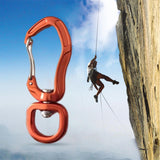 Maxbell 360° Rotating Swivel Carabiner Clip for Hammock Hanging Camping Dog Leash