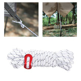Maxbell Multipurpose Reflective guyline Tent Rope 4M Fittings for Camping Awning