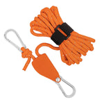 Maxbell Multifunction Tent Rope Tent Fixed Buckle Paracord for Travel Outdoor Hiking Orange