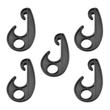 Maxbell 5Pcs Elastic Rope End Buckle Car Cover Hooks for Outdoor Kayaks Camping