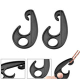 Maxbell 5Pcs Elastic Rope End Buckle Car Cover Hooks for Outdoor Kayaks Camping