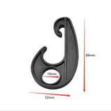 Maxbell 5Pcs Elastic Rope End Buckle Car Cover Hooks for Outdoor Kayaks Camping