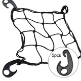 Maxbell 5Pcs Elastic Rope End Buckle Car Cover Hooks for Outdoor Kayaks Camping