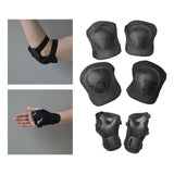 Maxbell Kids Protective Gear Set Wrist Elbow Knee Pads for Skateboarding Youth