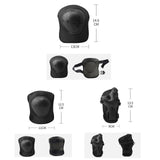 Maxbell Kids Protective Gear Set Wrist Elbow Knee Pads for Skateboarding Youth