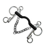 Maxbell metal Stainless Steel Equestrian Horse Bridle Horse Chewing