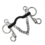 Maxbell metal Stainless Steel Equestrian Horse Bridle Horse Chewing