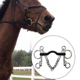 Maxbell metal Stainless Steel Equestrian Horse Bridle Horse Chewing