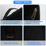 Maxbell Roller Skate Carry Storage Bag Adjustable Shoulder Strap Breathable Knee Pad