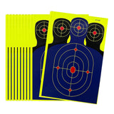 Maxbell 10Pcs Silhouette Splatter Targets 12Inchx18inch Adhesive Target Paper Target