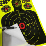 Maxbell 10Pcs Paper Targets for Shooting Range Self Adhesive 12Inchx18inch Practice