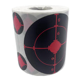 Maxbell 200x Round Targets Stickers Splatter Reactive Practicing Paper Sheet Indoor