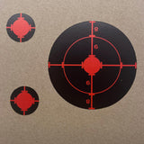 Maxbell 200x Round Targets Stickers Splatter Reactive Practicing Paper Sheet Indoor