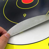 Maxbell 10Pcs Oval Silhouette Target 12Inchx18inch Self Adhesive Stickers Practice