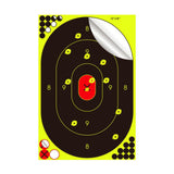 Maxbell 10Pcs Oval Silhouette Target 12Inchx18inch Self Adhesive Stickers Practice