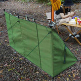 Maxbell Camping Campfire Windshield Grills Picnic Windscreen Gas Stove Canvas Hiking
