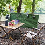 Maxbell Camping Campfire Windshield Grills Picnic Windscreen Gas Stove Canvas Hiking