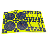 Maxbell 10x Shooting Target Stick Patch Round Targets Reactive for Shooting Practice