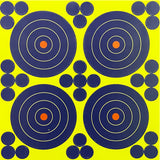 Maxbell 10x Shooting Target Stick Patch Round Targets Reactive for Shooting Practice