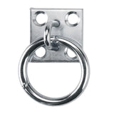 Maxbell Durable Tie Ring Plate Horse Stable Tether for Lashing Equestrian Dog