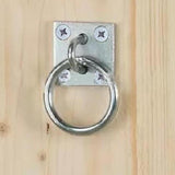 Maxbell Durable Tie Ring Plate Horse Stable Tether for Lashing Equestrian Dog