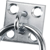 Maxbell Durable Tie Ring Plate Horse Stable Tether for Lashing Equestrian Dog
