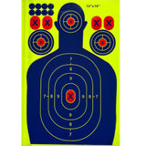 Maxbell 10x Splatter Targets Paper Targets Stickers Adhesive for Outdoor Shooting