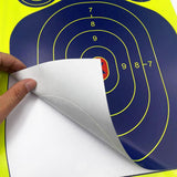 Maxbell 10x Splatter Targets Paper Targets Stickers Adhesive for Outdoor Shooting