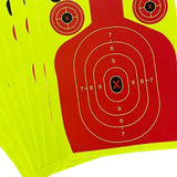 Maxbell 10x Reactive Splatter Targets Stickers Self Adhesive for Outdoor Accessory
