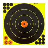 Maxbell 10Pcs 8 inch Shooting Target Paper Stickers Adhesive Splatter for Outdoor